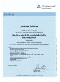 Zertifikat Sachkunde_Schimmel